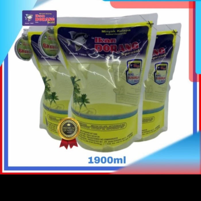 

Minyak Goreng Ikan Dorang Special 1.9 Liter Best