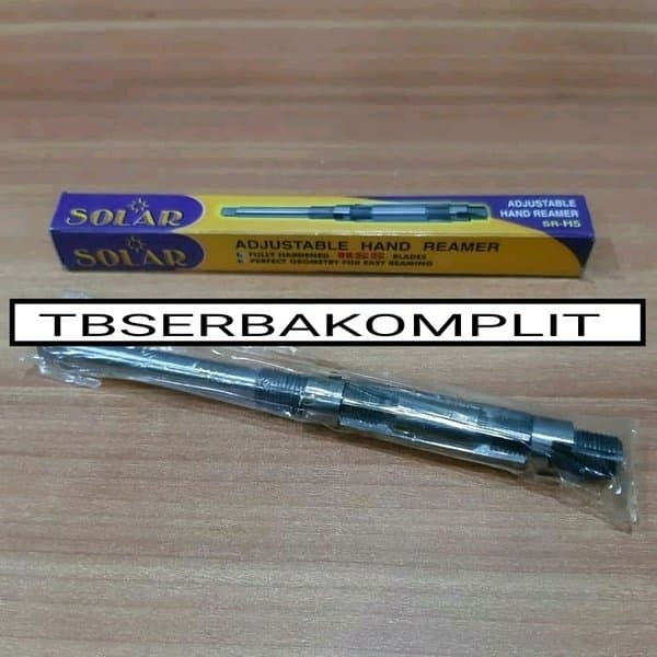 ✅Baru Adjustable Hand Reamer 19.8-21.4Mm Hss Solar Sr-H9 Reamers 25/32-27/32 Berkualitas