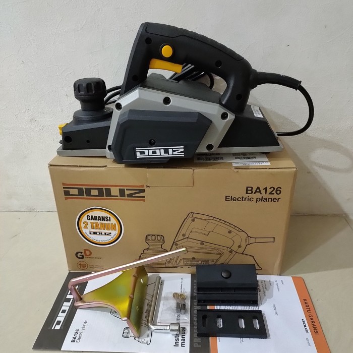 Doliz Ba 126 Mesin Serut Kayu Ketam Planer 82 Mm Doliz