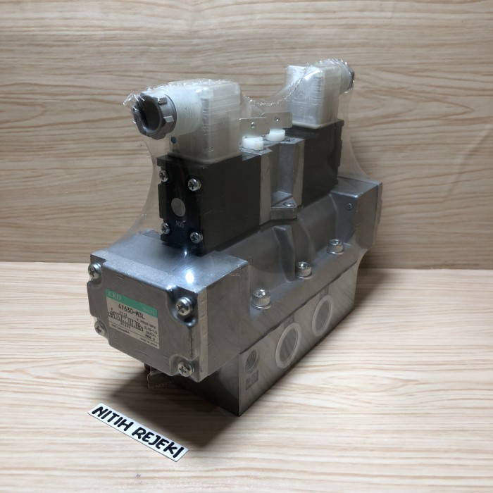 [Original] Solenoid Valve Ckd 4F630-M3L 9906G Pipe 3/4 110Vac Berkualitas