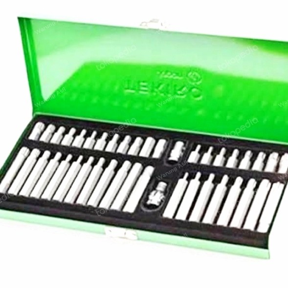 ✅Baru Star Bit Set Tekiro 42 Pcs-Mata Kunci Kunci Sok L Bintang Terbaru