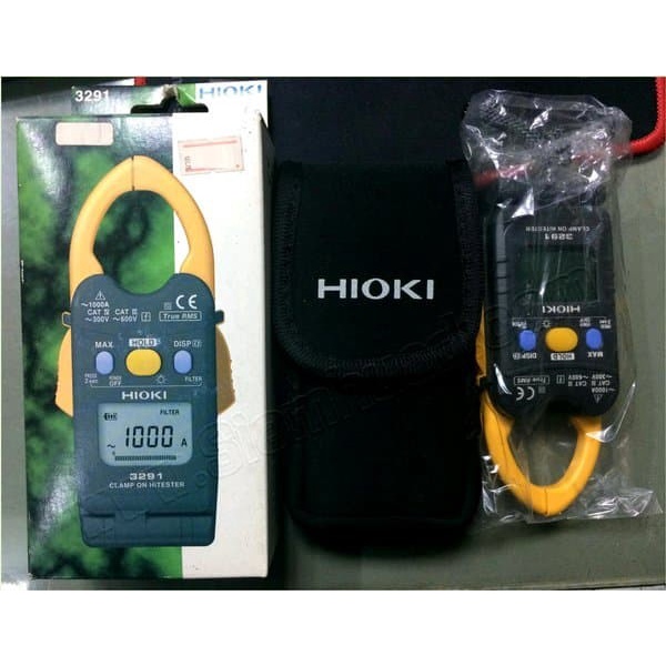 [Ori] Clamp On Hi Tester Hioki 3291-50 Alat Ukur Digital Tang Ampere Amper Terbatas