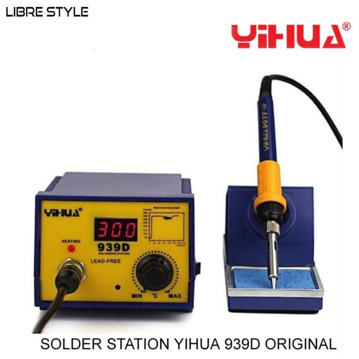 [Original] Tool'S Solder Station Yihua 939D Original Terbaru