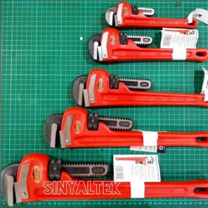 [Ori] Kunci Pipa Ridgid 8 Inch Air Ledeng Pdam_x000D_
Steel Handle Berkualitas Berkualitas