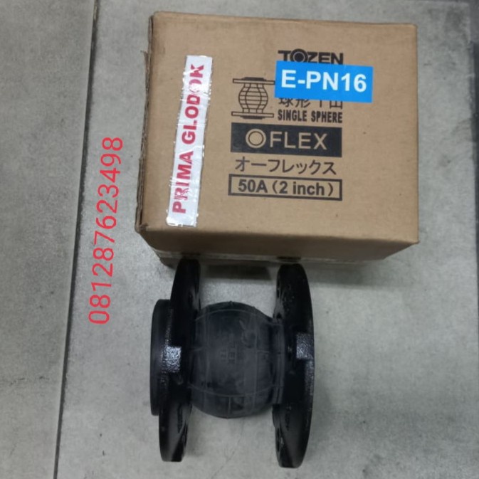 [New Ori] Flexible Rubber Tozen Pn16 2Inch/Flexible Rubber Tozen Oflex 2 Singel Limited