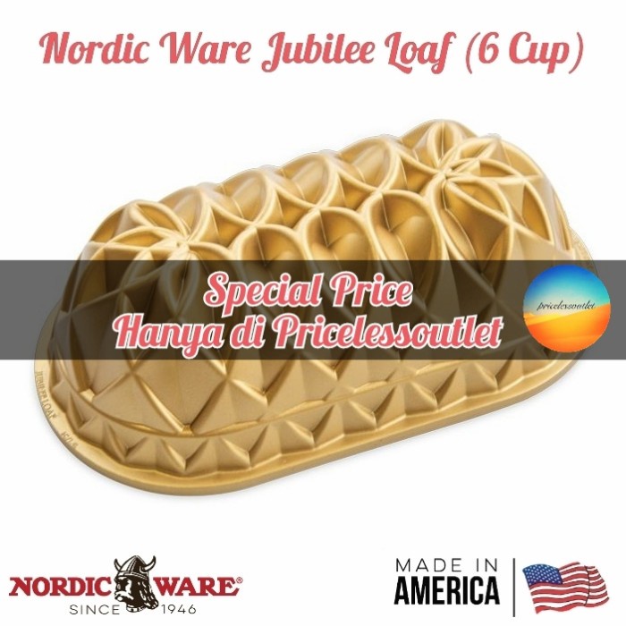 

[Baru] Loyang Nordic Ware Jubilee Loaf Pan Berkualitas