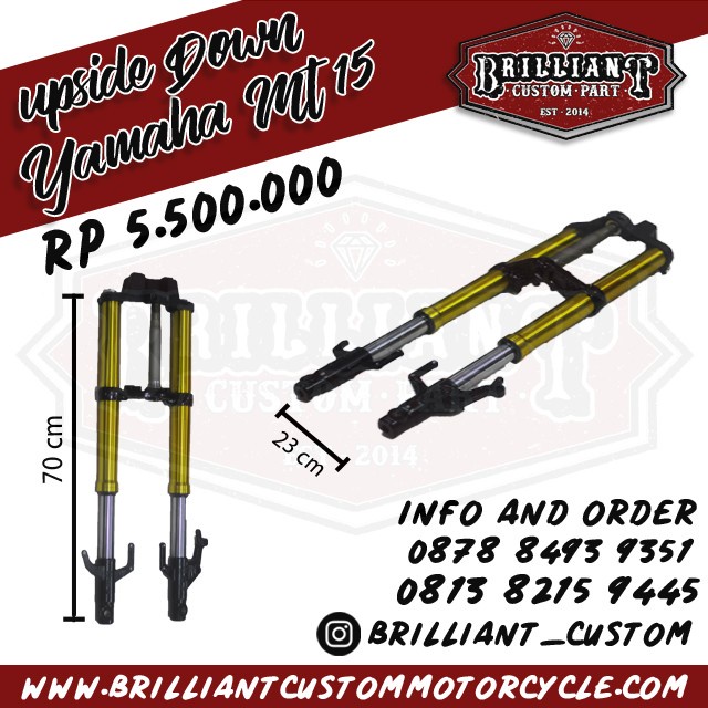 ✨Sale Shock Upside Down Mt15 Original Yamaha Limited