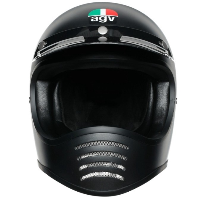 ✨Termurah Agv X101 Matt Black  Helm Full Face  Helm Cakil Agv Diskon
