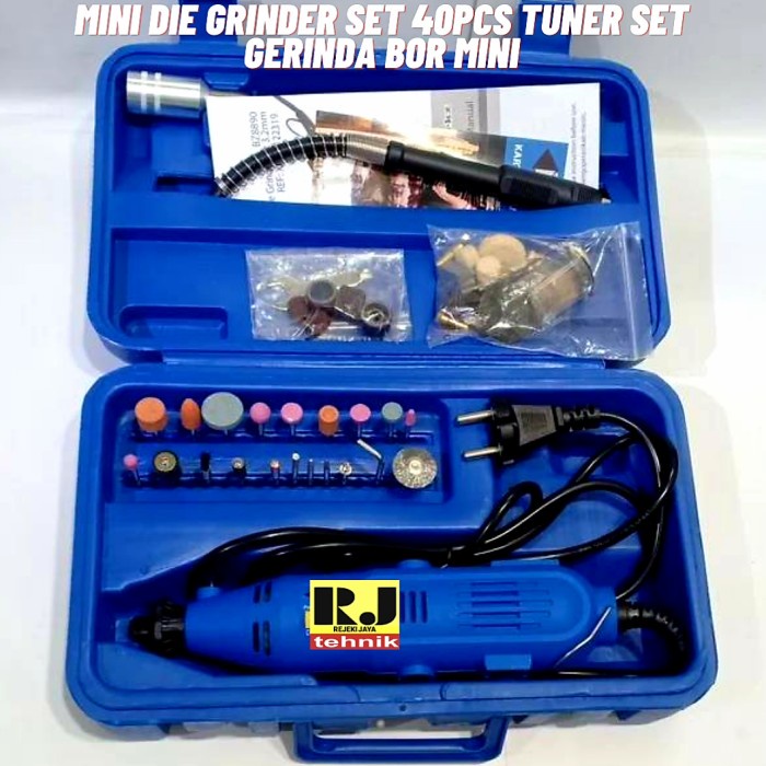 Mesin Gerinda Bor Mini Tuner Mini Die Grinder Set Murah
