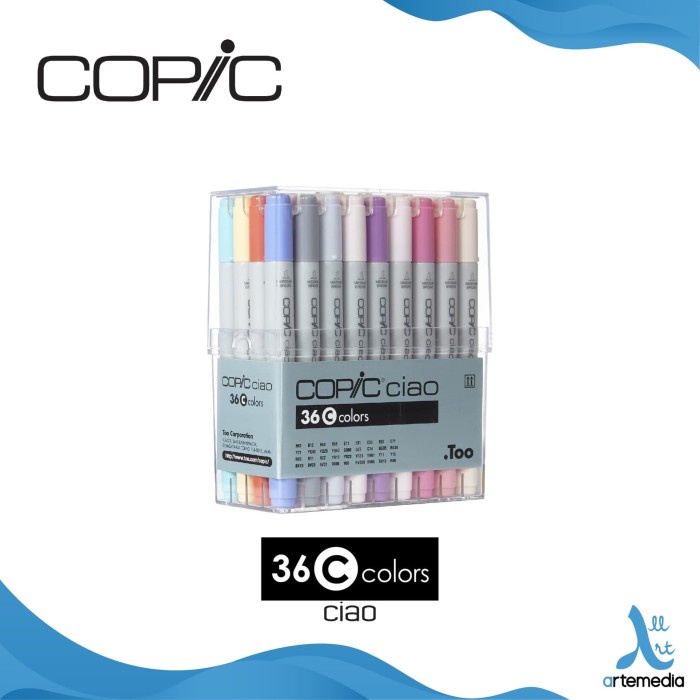 

Gaya Marker Copic Ciao 36 Set C