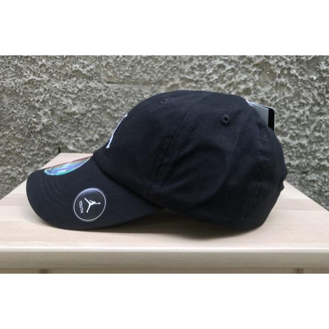 TERBARU TOPI ANAK JORDAN KIDS JUMPMAN STRAPBACK BLACK/WHITE CAP 100% TANIAILA