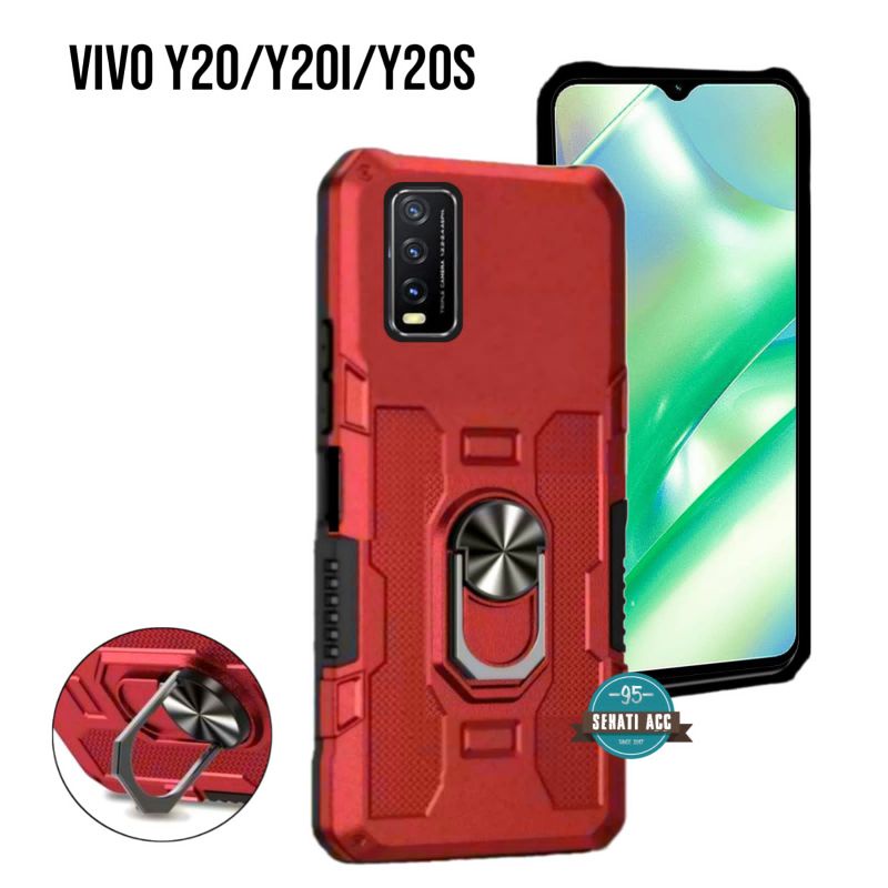 CASE ROBOT TERBARU HIT EYE RING VIVO Y20 / Y20I / Y20S