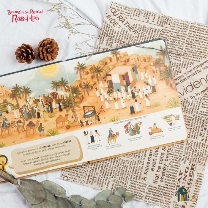 (Buku Anak) Bermain Ke Rumah Rasulullah Terbagus