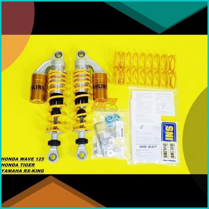 Shockbreaker Shock Ohlins Honda Wave 125 Tiger Supra Karisma RX King 1