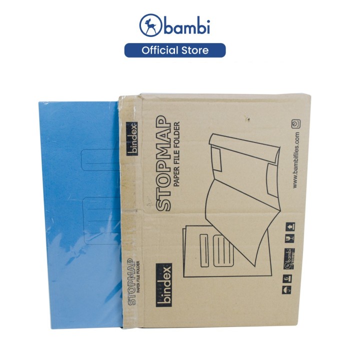 

Promo Bindex Stop Map Kertas Folio - F4 1 Box 50 Pcs