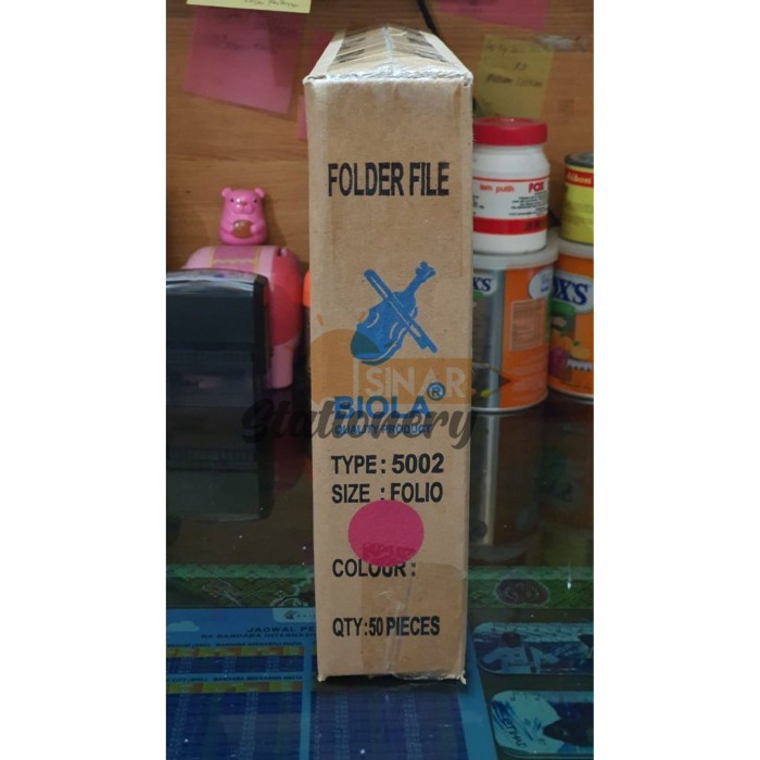 

Promo Map Biola 5002 Merah Tua 1Pak Isi 50Pc