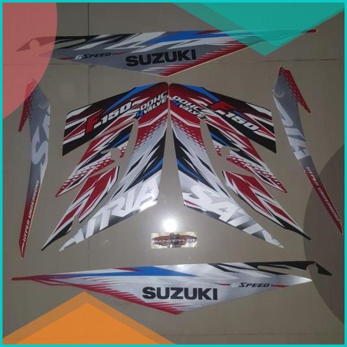 Striping Satria FU 2013 Merah Hitam Ori 16novz3 sparepart