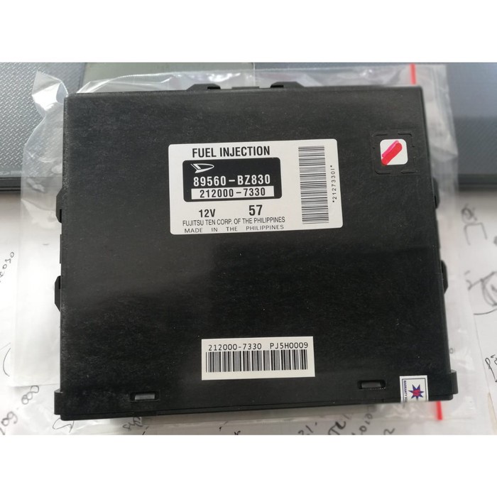 89560-bz830 engine control unit atau ecu daihatsu xenia 1000cc cintamitra7