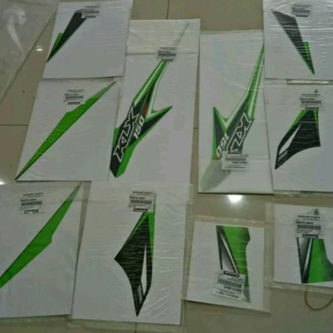 Striping Stripping Stiker Klx Bf Ijo 2015 Original Kawasaki
