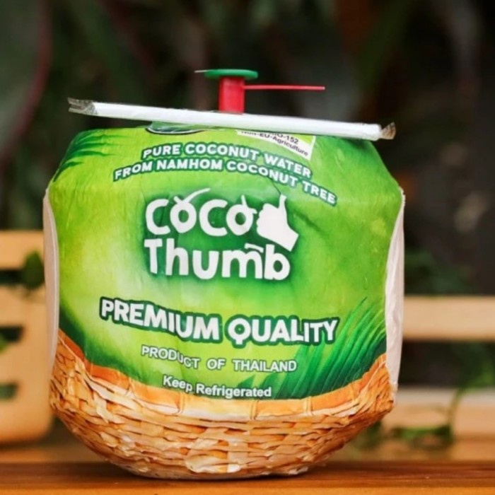 Terbaru Coco Thumb /Kelapa.Muda Thailand Per Pcs & Per Dus Terbatas
