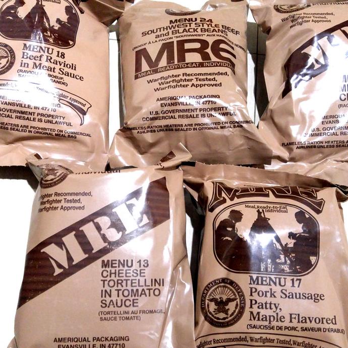 

MRE USA RANSUM TENTARA AMERIKA AS99