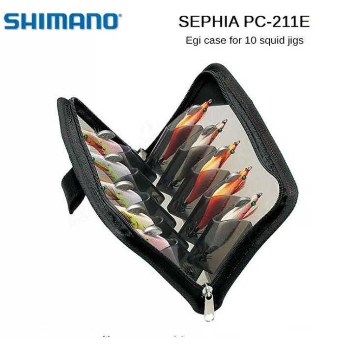 Terbaru Tas Egi Shimano - Sephia Egi Case 10S Smoke Gray Pc-211E Promo Terlaris