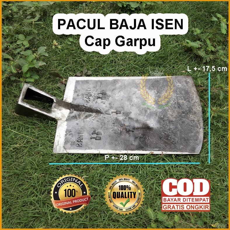 TERLARIS Cangkul Pande original Cap  GARBU ASLI TAJAM Khas Blitar / Cangkul Sawah Kebun BAJA ISEN Te