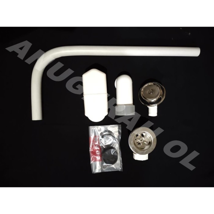 Yusan Afur Avur Sifon Pembuangan Bathtub Bak Mandi Viega Pvc Tebal