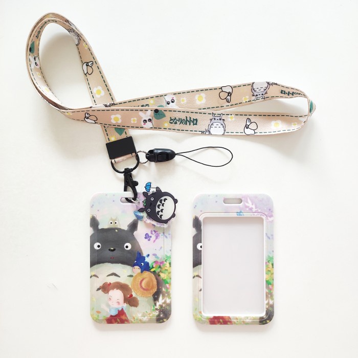 

ID CARD HOLDER NAME TAG LANYARD / KALUNG KARTU TOTORO STUDIO GHIBLI 2