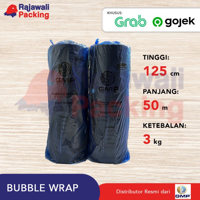 

Promo Bubble Wrap Black 50M X 125Cm Gmp (3Kg)