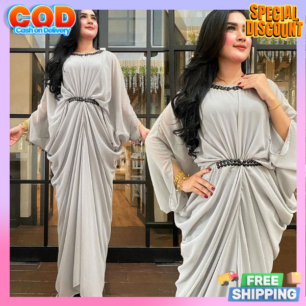 Baju Gamus Syari Kaptan Qanita Games Dewasa Premium Captan Perempuan Hari Raya Kaftsn Terbaru Kondan