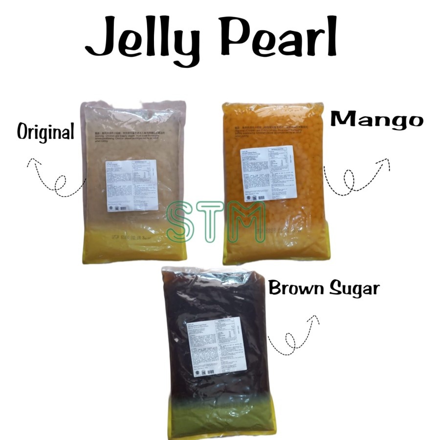 

Jelly Pearl Topping Numan Kekinian/Jelly Bubble Siap Saji