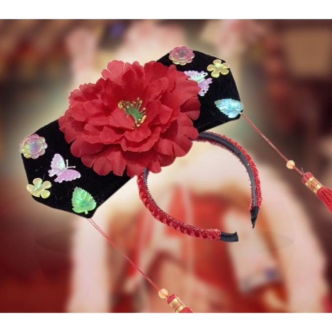 Bando Imlek Anak Putri Huan Zhu Bunga Chinese New Year Putriraja Original