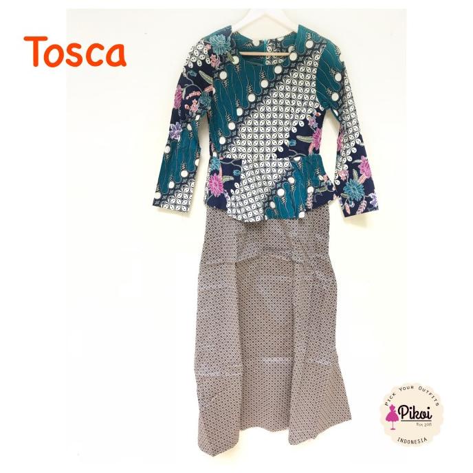 Gamis Batik / Gamis Hijab / Dress Batik Modern / Gamis Murah / Muslim Original