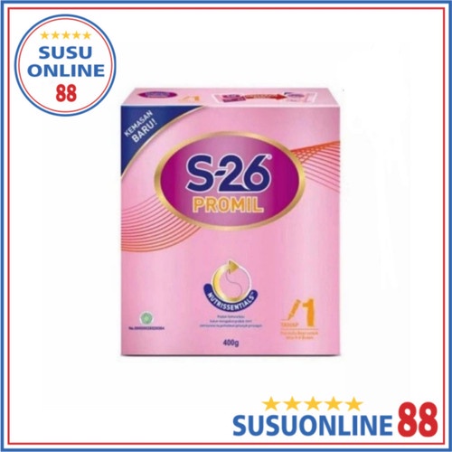 S26 PROMIL REGULER 1 (0-6 BULAN) 400 GRAM SUSU WYETH