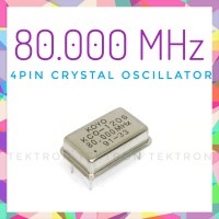 Crystal Oscillator 4pin 80MHz xtal kristal osilator
