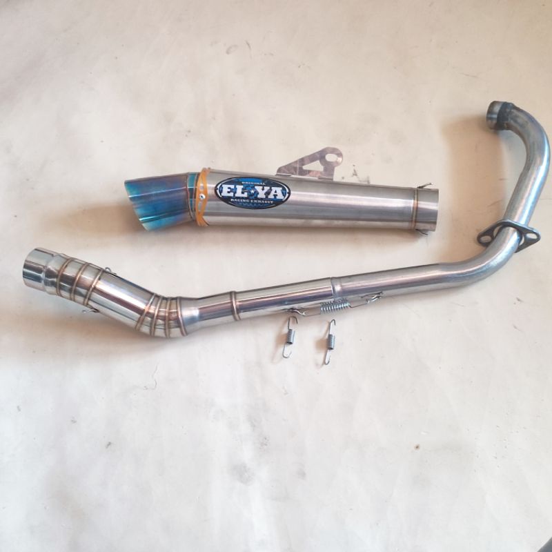 knalpot ELYA racing original model daeng sai4 satria Fu Jupiter mx