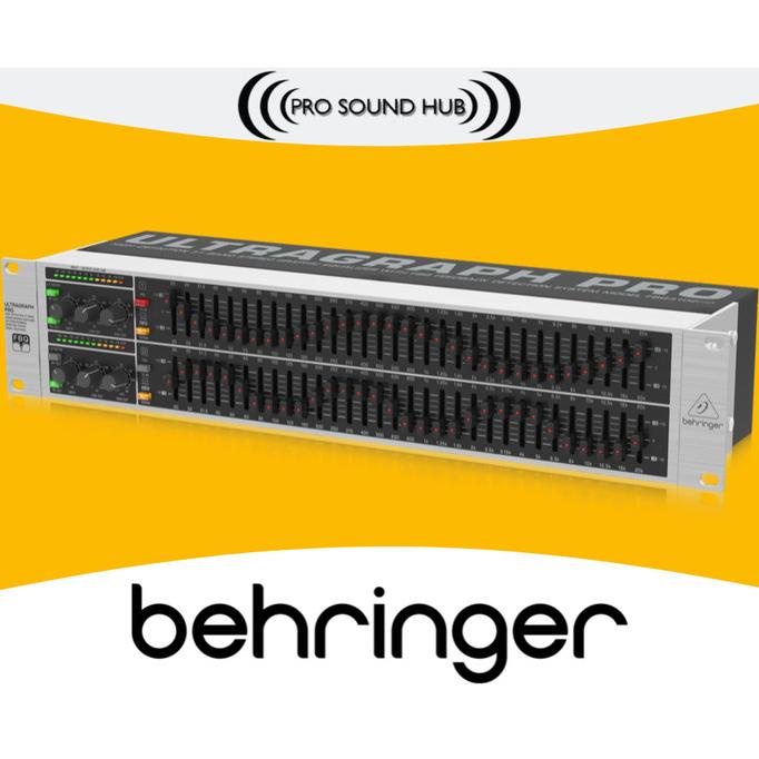 Terbaru Behringer Fbq3102Hd Fbq-3102 Fbq3102 3102 Hd Graphic Equalizer 31 Band Original