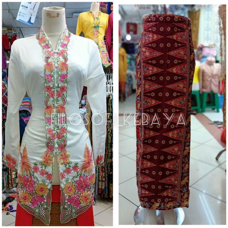 [NEW COLLECTIONS] BEST SELLER SASTRA_KEBAYA ~ Setelan kebaya encim adat Betawi // kebaya encim