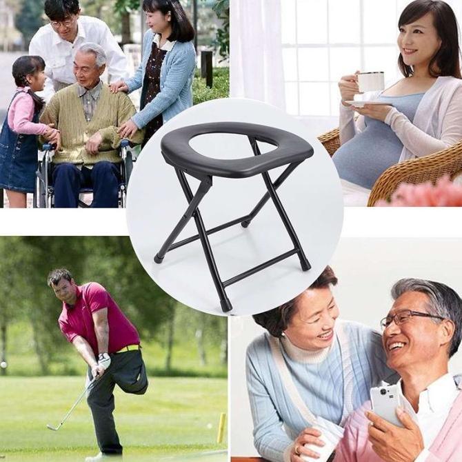 Kursi Toilet Duduk Lansia/Wc Duduk Portable/ Orang Tua Penyandang