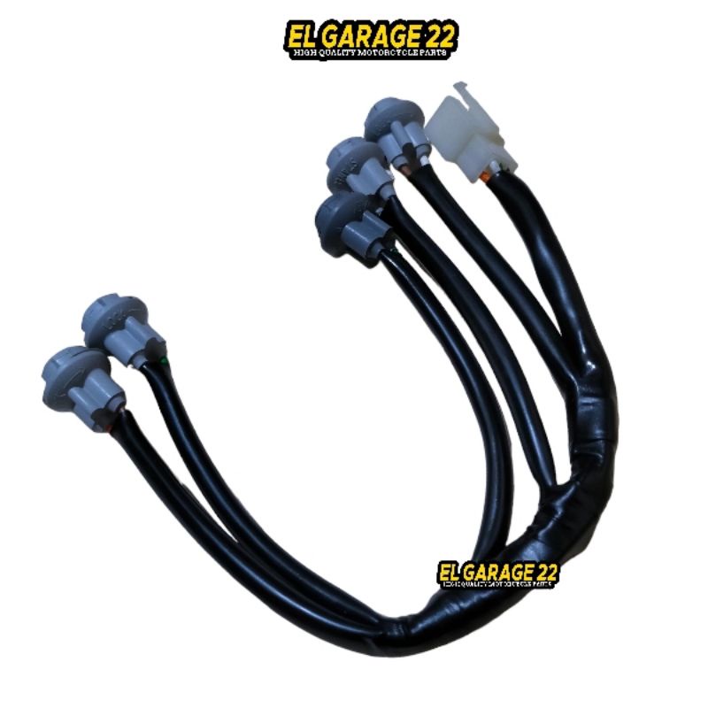 Piting soket lampu belakang honda vario 125 techno fi KZR/ Vario 125 - 150 led old K59 /Kabel soket