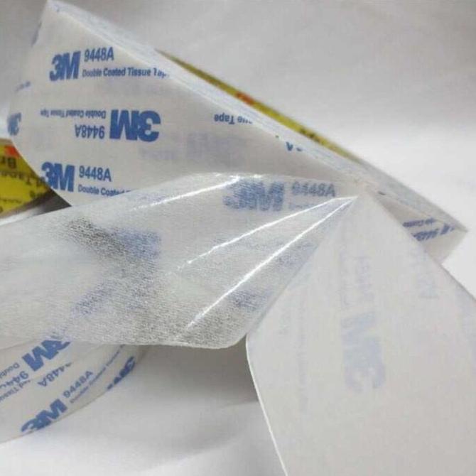 

Double Tape Lakban 3M Serbaguna 50 Meter Selotip Perekat Bolak Balik