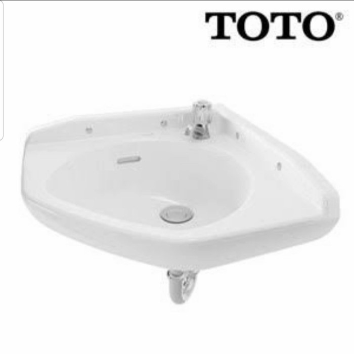 Wastafel Sudut TOTO LW 7CJ Lengkap/Wastafel TOTO