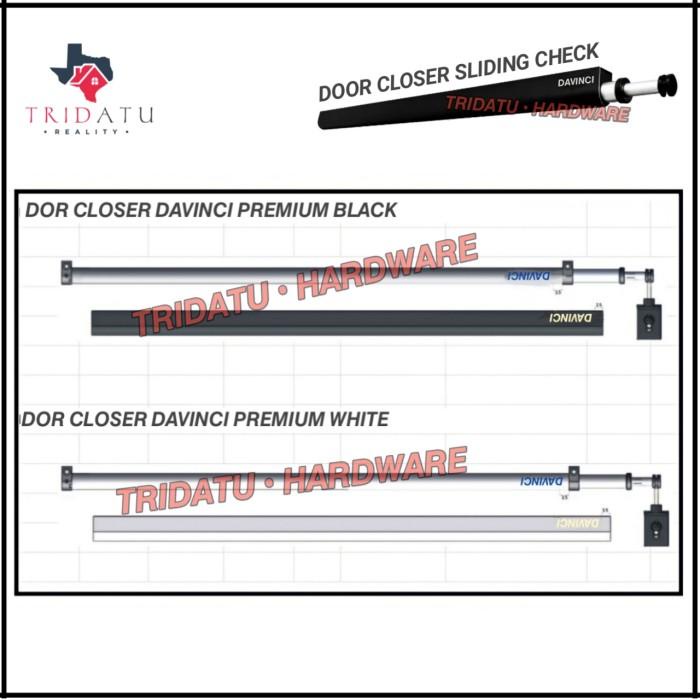 Door Closer Sliding/Penutup Pintu Otomatis Pintu Geser Sliding Check