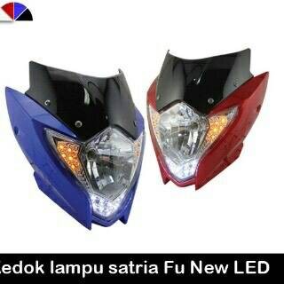 batok lampu satria fu new led