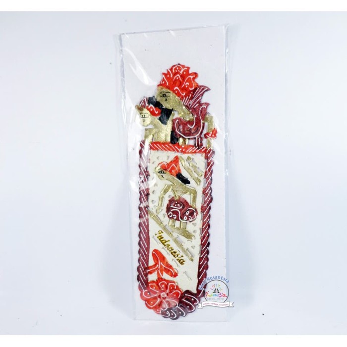 

cusss order] Pembatas Buku Wayang Bahan Kulit Penanda Bacaan Wayang Rama Sinta