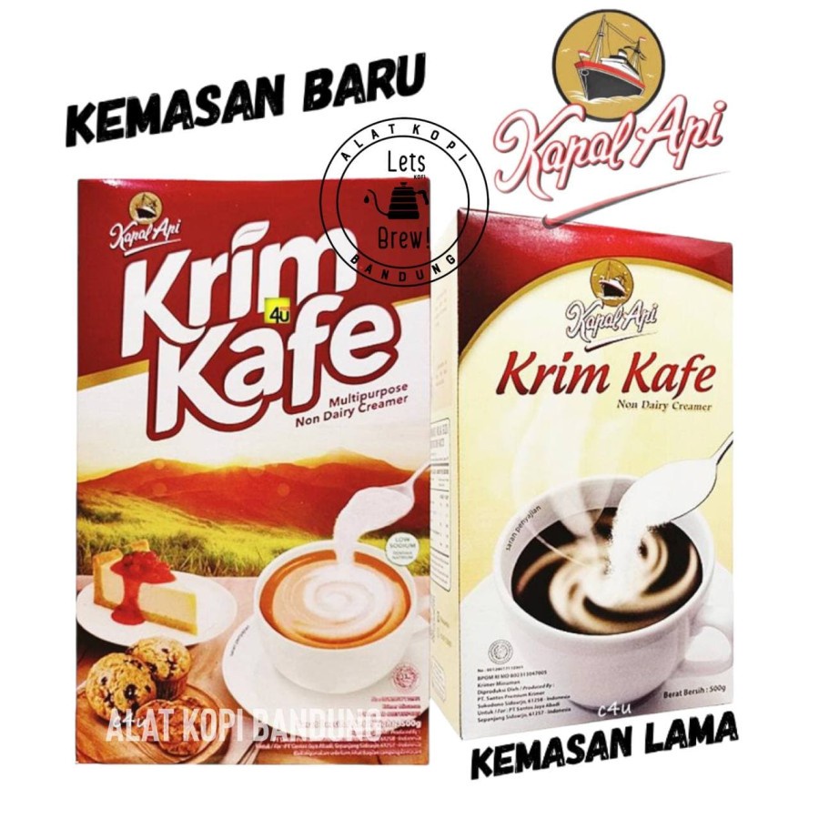 

Kapal Api Krim Cafe 500Gr Creamer / Creamer Bubuk Kopi Susu 500Gr