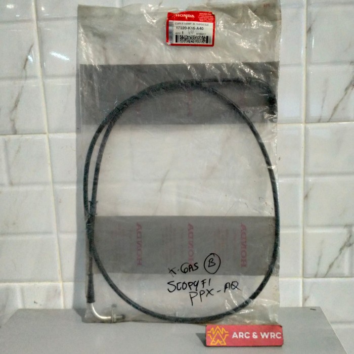 Kabel Gas B / Cable Comp B Honda Scoopy Fi Kode Hv115