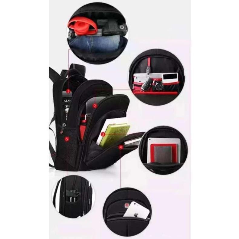 TERLARIS  TAS RANSEL PRIA (BERHADIAH JAM TANGAN) TAS GENDONG POLO ORIGINAL BACKPACK OLAH ANAK TAS PU