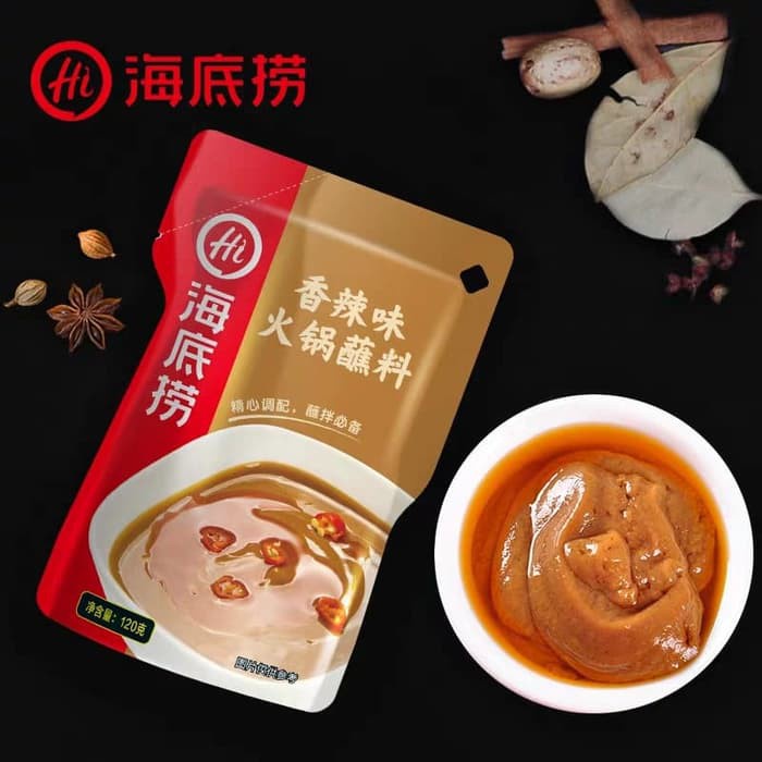 

Bumbu Haidilao Mala Pedas Saus Kacang Bumbu Shabu Shabu Pedas